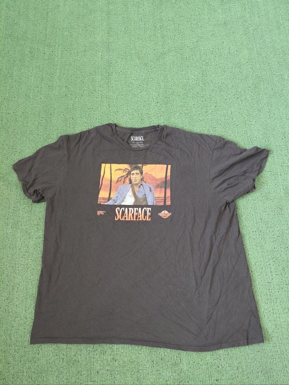 Scarface "I Always Tell The Truth Even When I Lie" Quote Movie Black T Shirt Sz